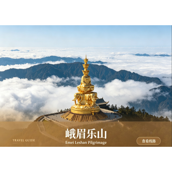 [Included Booking Items]Two UNESCO sites in two days, make a wish above the cloud sea at Golden Summit!