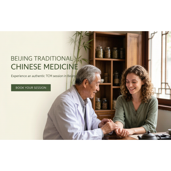 [Included Booking Items]Beijing TCM Experience — acupuncture, moxibustion & pulse diagnosis, an immersive Eastern wellness journey!