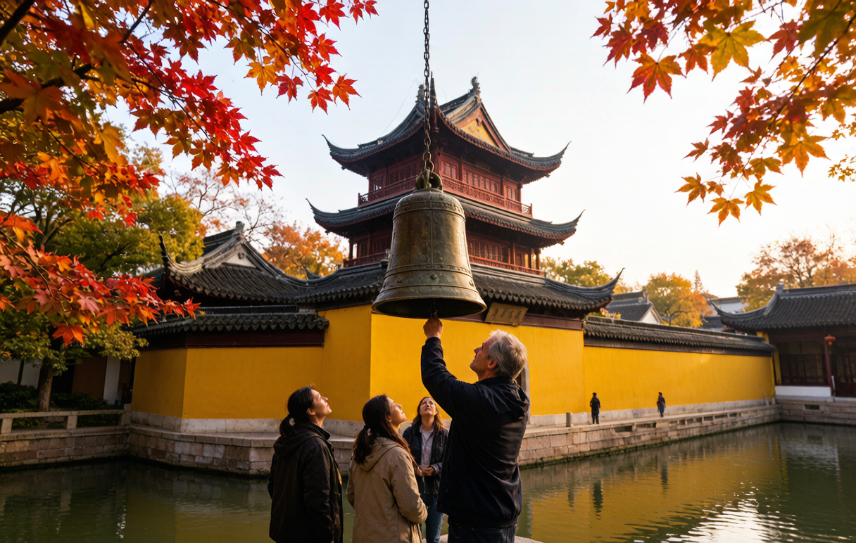 Hanshan Temple &mdash; the bell that crossed a thousand years