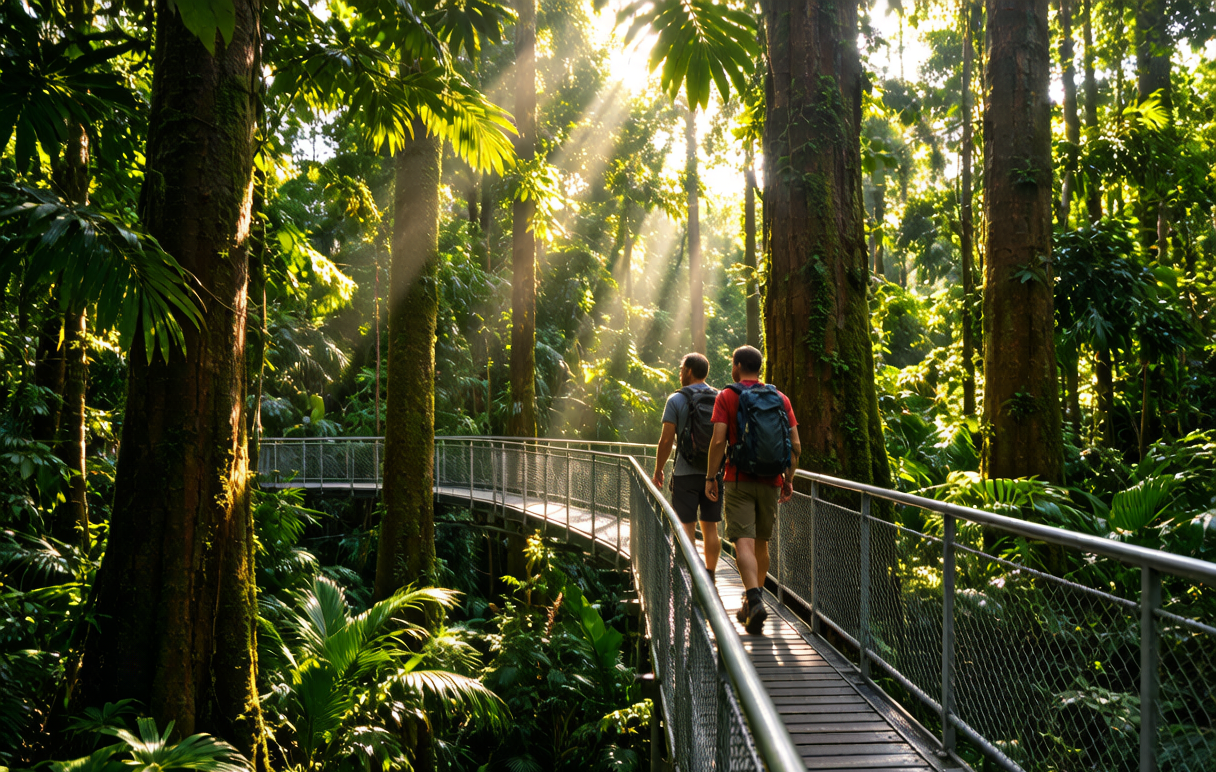 Rainforest Skywalk &mdash; stroll among the treetops